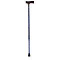 Carex Health Brands Carex Health Brands A52500 Derby Designer Cane - Blue FGA52500 BLUE